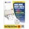 C-Line Products Laser Printer Name Badge Inserts, 6Sheet, 4 x 3, 60PK Set of 5 PK, 300PK 92443-BX - alternate 2